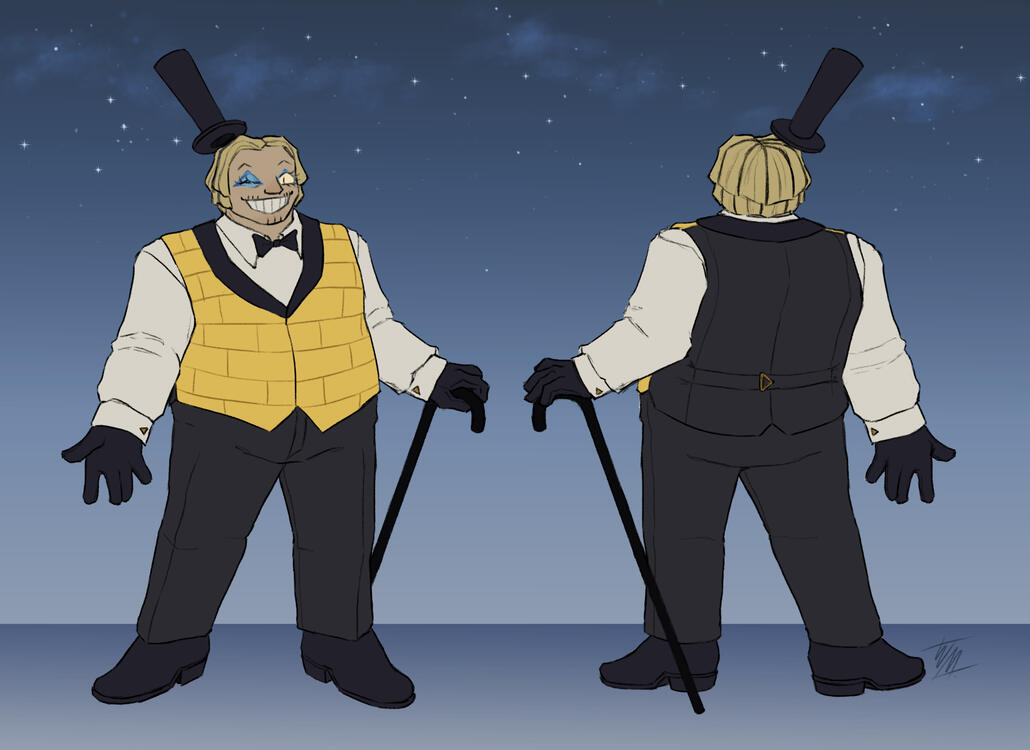 Human Bill Cipher Design Reference