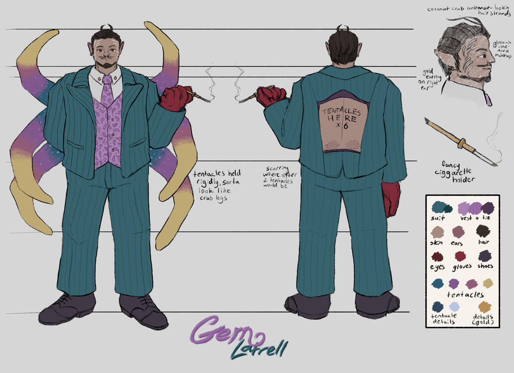Art Fight Reference Sheet
