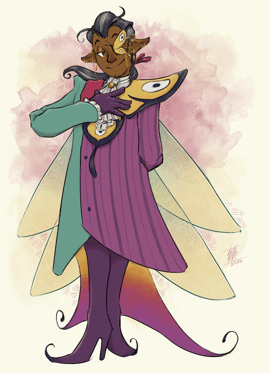 One Fabulous Fae King (Art Fight Attack of Oberon for @luckyarcades)