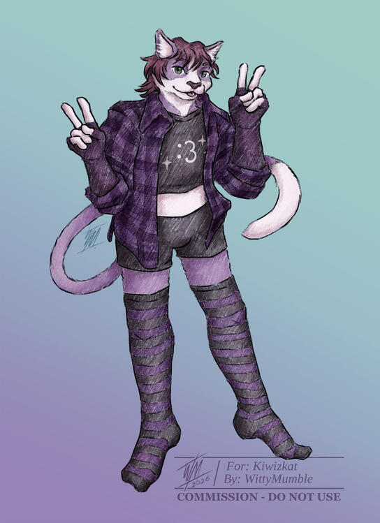 OC Commission for @Kiwizkat