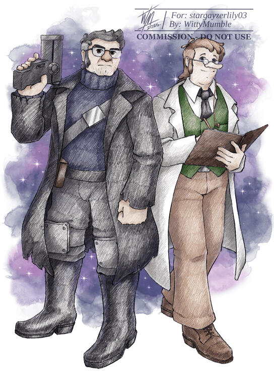 Gravity Falls AU Art for @stargayzerlily03