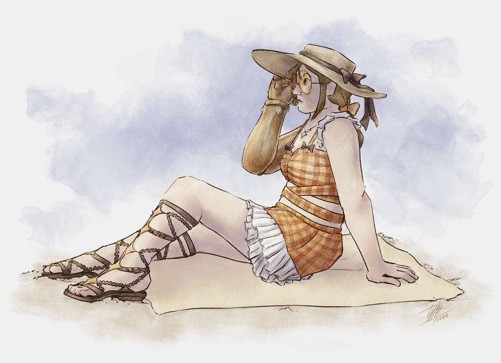 Beach Episode (OC Art)