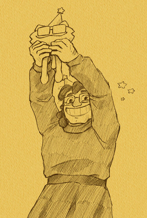 Birthday Art for @Carousel_Catz