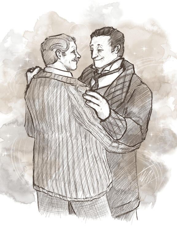 Lenfilm Johnlock Sketch